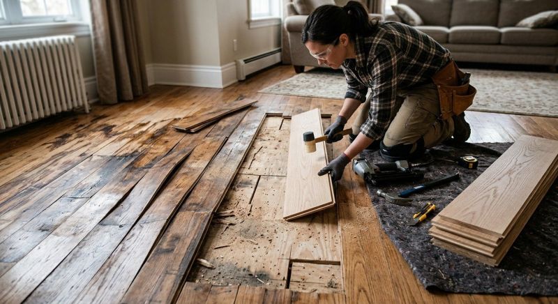 Damaged Wood Replacement
