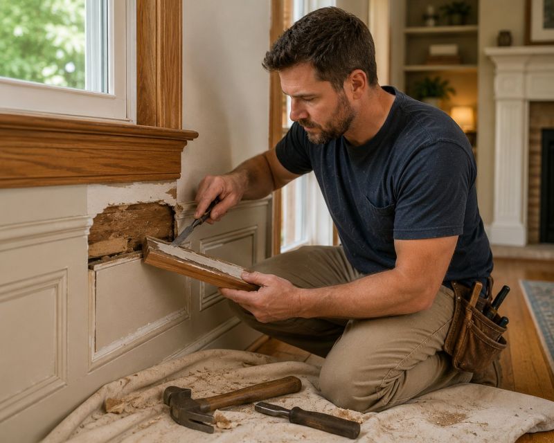 Damaged Wood Replacement