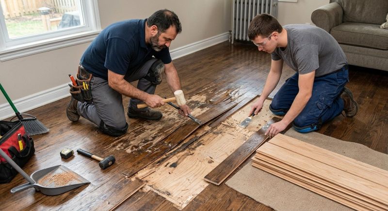 Dry Rot Floor Repair