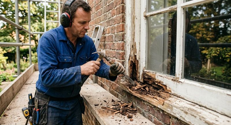 Dry Rot Framing Repair