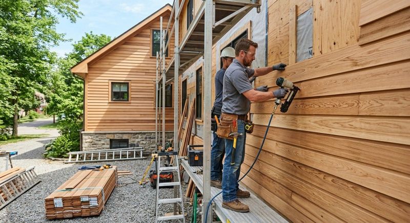 Exterior Siding Installation