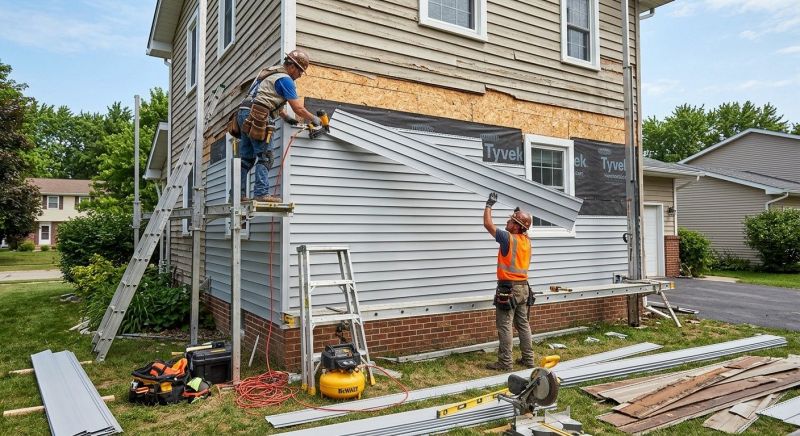 Exterior Siding Installation