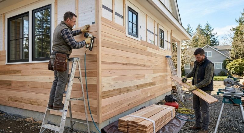 Exterior Siding Installation