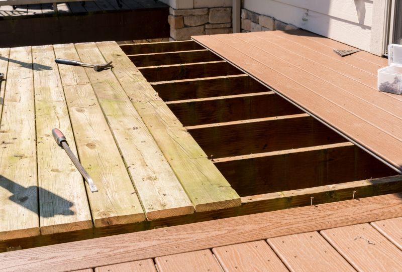 Rotted Deck Joist Replacement