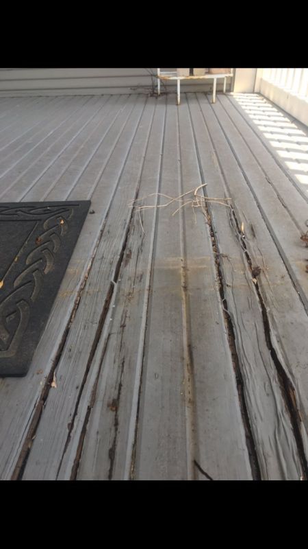 Rotted Deck Repair