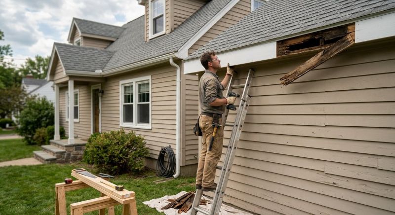 Rotted Fascia Board Repair