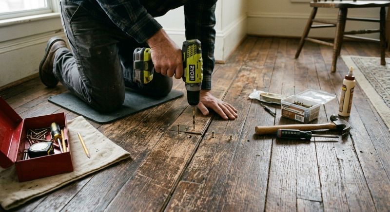 Rotted Floor Repair