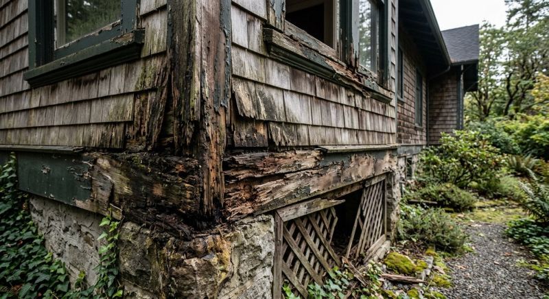 Rotted Wood Siding Repair
