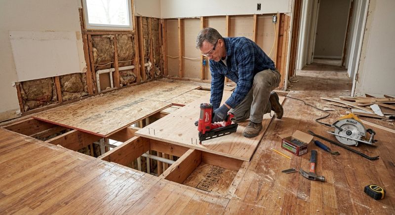 Sagging Floor Repair