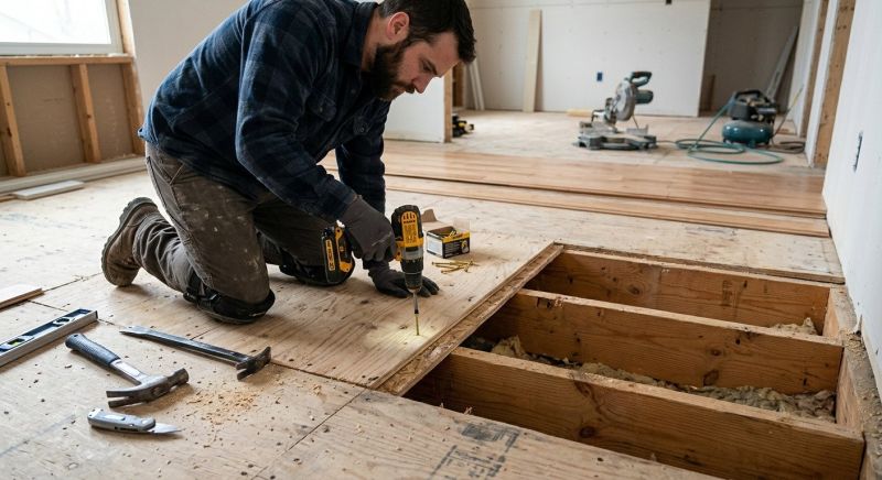 Spongy Floor Repair