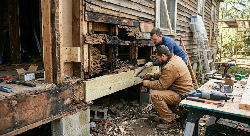 Structural Carpentry Repair In San Diego
