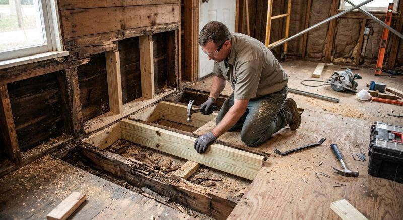 Termite Wood Repair