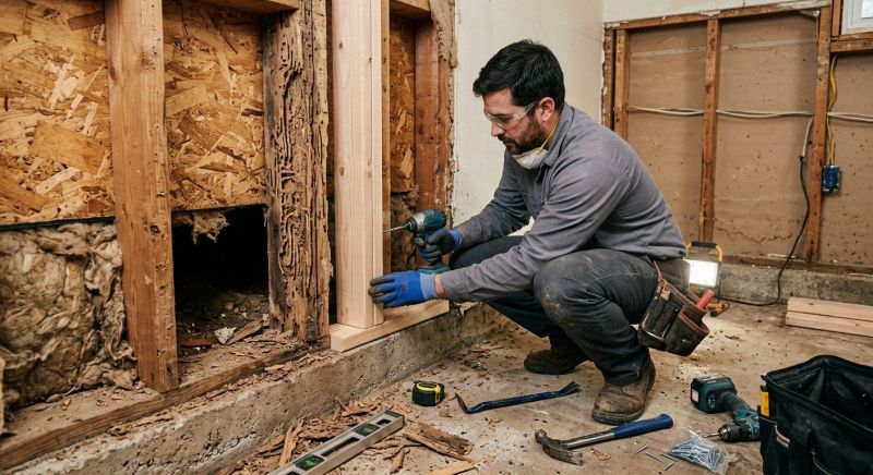 Termite Wood Repair