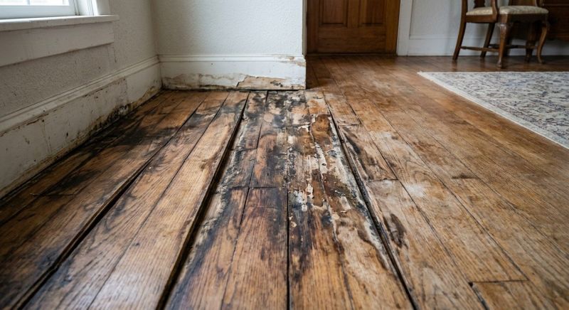 Water Damaged Floor Repair