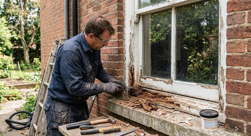 Window Dry Rot Repair