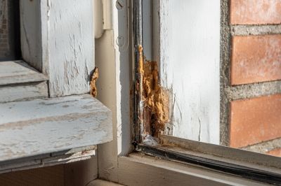 Window Frame Wood Rot Repair