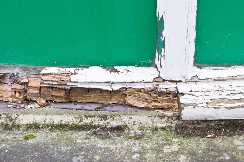 Window Frame Wood Rot Repair